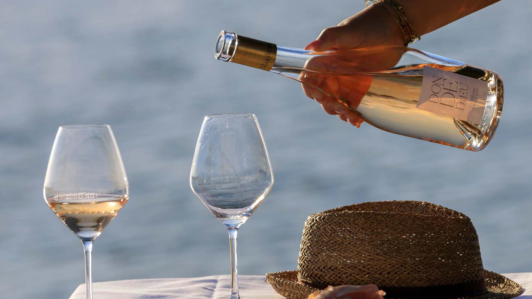 Fiche technique Don de dieu rosé Château Maravenne