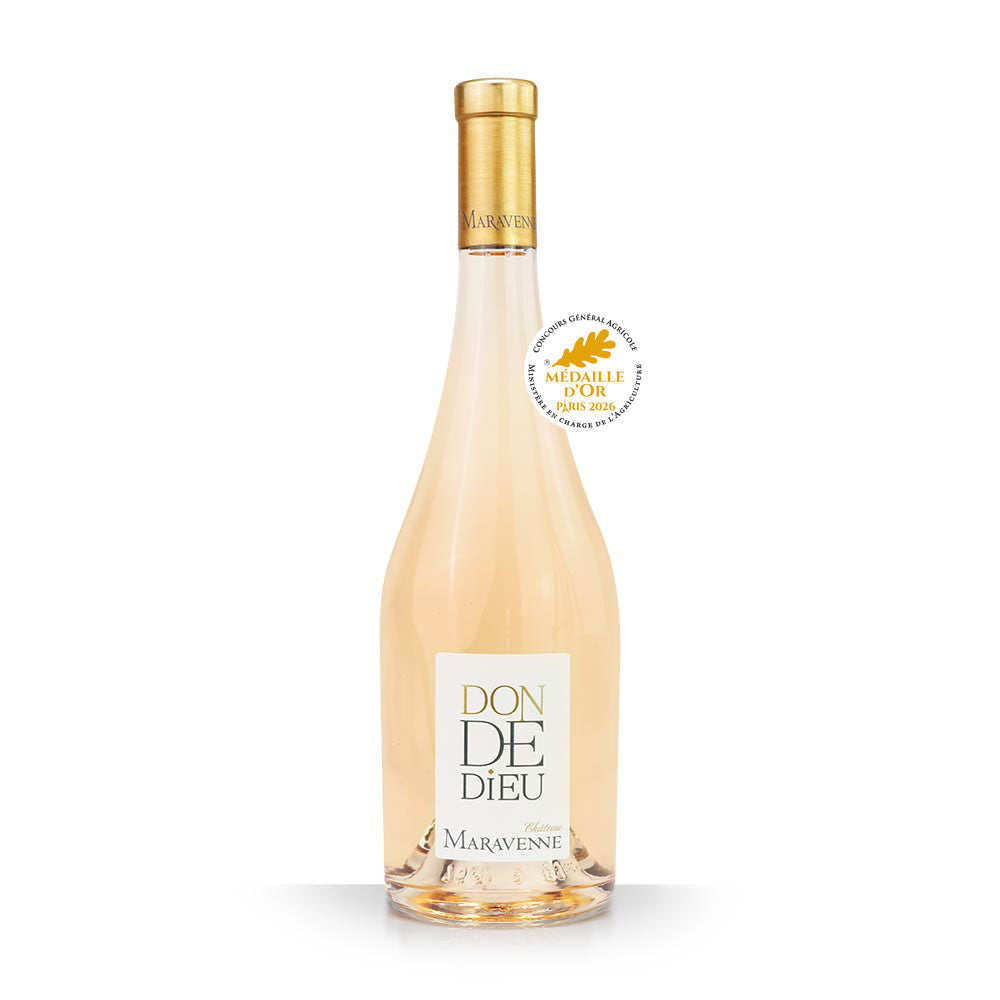 Cuvée Don de dieu rosé 75 cl Château Maravenne Médaille d'or au concours général agricole de Paris 2026